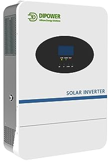 Wechselrichter Solar 5000W 48V DC bis 220V/230V mit 100A MPPT Solarladeregler, Solar Wechselrichter Eingebauter Parallel Funktion für Off-Grid System