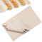 Leinentuch Brot Backen Naturleinen Bäckerleinen Teigtuch Gärfolie Teigzubereitung Backtuch für Baguettes und Brötchen 75 x 45cm