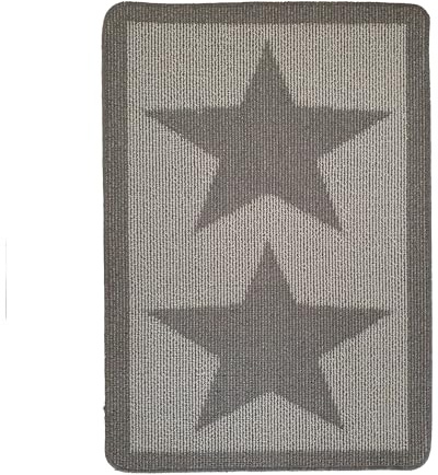 My Stain Resistant Charcoal Star Runner, 67x100cm