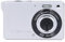 Appareil Photo Numérique 50MP 1080P, écran 2.8 Pouces, Autofocus, Stabilisation d'image électronique, Appareil Photo Numérique de Poche (Argent)