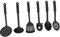 MOLUCKFU Set De Utensilios De Cocina De Nylon De Herramientas De Cocina En Color Utensilios De Cocina Prácticos y Duraderos
