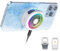 Black Shark FunCooler 5 Magnetic Phone Cooler für Gaming, Tragbarer Handy Kühler mit RGB-Beleuchtung, Handy-Kühlventilator für iPhone Magnetischer Series/Android/Tablet/iPad (Weiß)