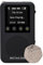 BETACOM Pocket DAB Radio, Ultra Slim Digital Radio with Built-in Speaker, 1.44-inch Colour Display, Rechargeable Battery, Black