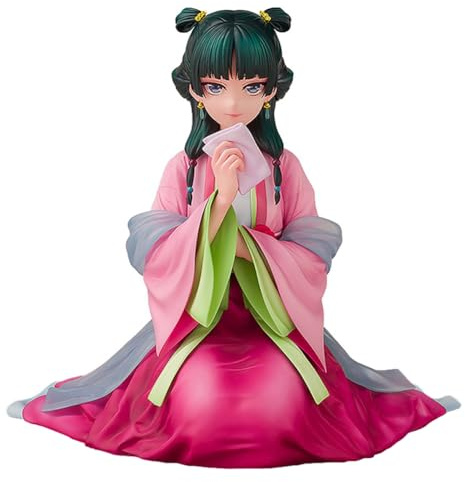 Noowye Maomao Action Figur Anime Maomao Figuren - 13CM Kleid Mädchen Statue Cartoon Charakter Sitzen Pose Modell PVC Desktop Dekoration Ornamente