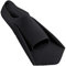 arena Powerfin Schwimmflossen, Trainingsflossen für Erwachsene, 100% Silikon, Bequeme und Kurze Schwimmflossen, Black-Silver (51)