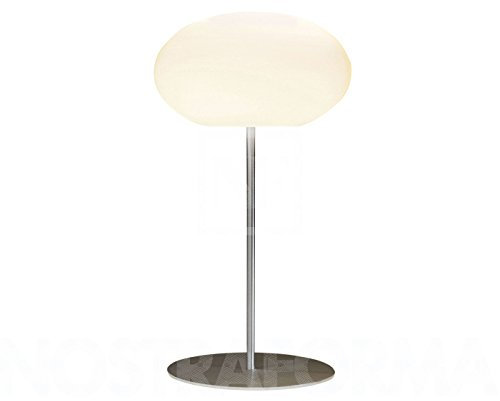 Tischleuchte 1-flammig AIH Größe: 28cm, Farbe: Creme matt