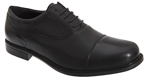 Roamers M286A Mens Wide Fit Shoes In Black M286A.
