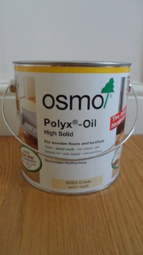 Osmo Polyx Hard Wax oil - Semi Matt 3065 - 2.5ltr Tin