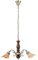 Rabalux Pendel Rustic 3 Farbe: Messing/NUssbaum/brauner Alabaster Klassik Durchmesser: 680