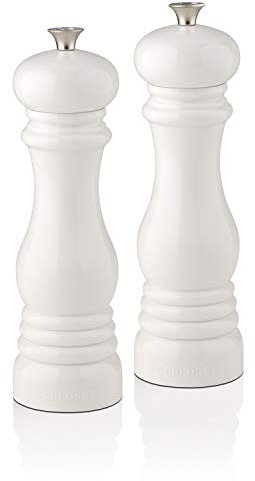 Le Creuset Set Salz- und Pfeffermühle, weiß