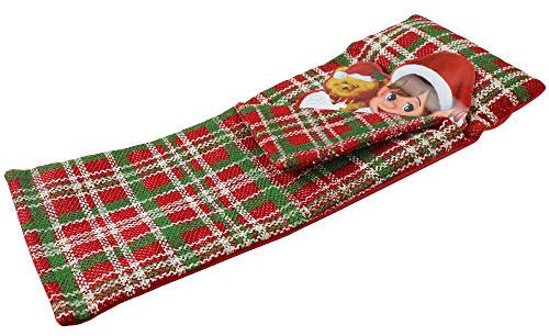 Hoolaroo VIP Elf Sac de Couchage avec Oreiller – VIP Elf pour Accessoire de Noël