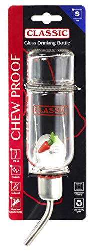 Kerbl 81780 Trinkflasche Classic aus Glas