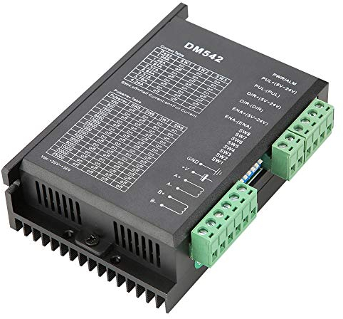 Stepper Treiber, Dm542 2 Phasen Schrittmotortreiber Dc 18-48v 57/86 Stepper Motor Driver Peak 4.2a