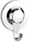 WENKO Ultra-Loc Wandhaken Valenza Chrom, Handtuch-Haken, Kleiderhaken, befestigen ohne bohren Colgador 8.5 x 2.5 x 6.2 cm