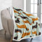 Kuscheldecke Flanell Mikrofaser 130x150cm Hunde Gedruckte Decke Fleecedecke Weich Wohndecke Tagesdecke Dicke Sofadecke zweiseitige Decke