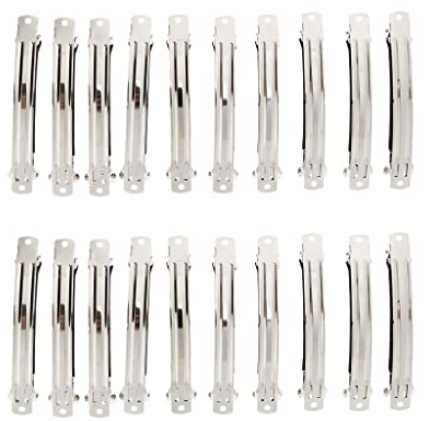 #N/A 20 Stü aus aus -Clips 10cm Franzoesisch-Haar beugt Haarspangen Rohling für DIY Haarschmuck