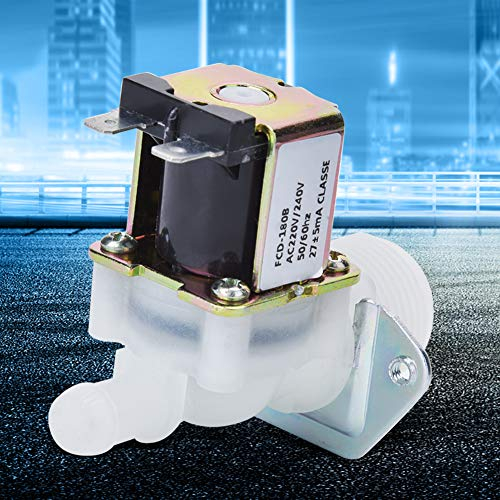 Électrovanne lave-vaisselle vanne d'eau vanne de commande entrée guide unidirectionnel électrovanne en plastique pour la maison à l'aide de machines à laver