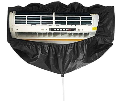 MOUMOUTEN Air Conditioning Cleaning Bag, Wall Mounted Split Air Conditioner Washing Cover, Air Conditioning Service Bag with Water Pipe, Household Room
