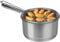 TIENDA EURASIA® Cazo Cocina - Cazo de Acero Inoxidable con Cestillo Freidor 16 cm - Cazo Especial Induccion y para Todo Tipo de Fuegos