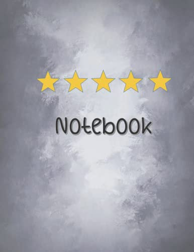 Notebook: five Star Notebook, 8.5 x 11 , 110 Pages