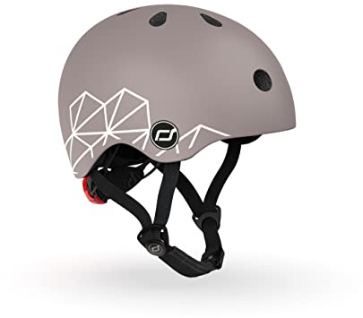 Scoot and Ride Helm XXS-S, Motiv Lifestyle Lines, Taupe