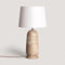 Holztischlampe Warsha ILUZZIA Natürlich