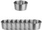 maiwalk Stainless Steel Small Sauce Dishes Dipping Bowls Seasoning Individual Round Condiments Cups Ramekins Dip Serving Sushi Cereal Salad Appetizer Bowls 8 Pack 2.56 inch (Silver, 2.8 oz)