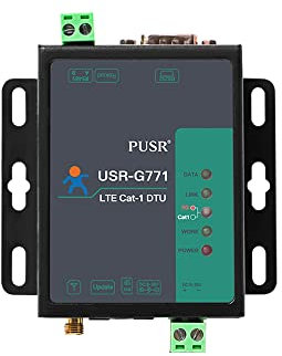 PUSR Europe Industriel M2m LTE Cat 1 Modem cellulaire série RS485 RS232 4g LTE Modem USR-G771-E