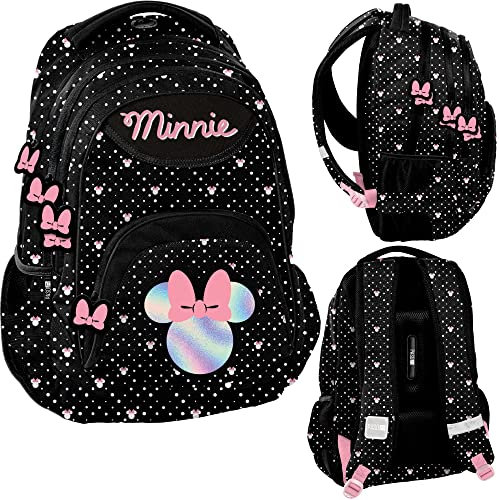 PASO DM23VV-278, Schulrucksack Minnie, Multicolor, 38 x 29 x 16 cm