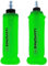 SINOVATI® TPU Faltbare Trinkflaschen, Soft Flask, Wasserflasche BPA-Frei Sportflasche für Trinkrucksack, Fahrrad, Wandern,Joggen,Camping und Klettern (Green, 250ml + 500ml)
