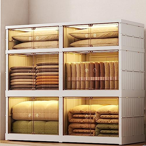 RIDAEX Installationsfreier Aufbewahrungsschrank aus Kunststoff, faltbar, für den Haushalt, Aufbewahrung, Schuhschrank, Spind, Wohnzimmer, Snackschrank,A