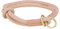 TRIXIE Hundehalsband - Soft Rope Halsband mit Zugbegrenzung - sehr robust und langlebig - Rosa S : 35 cm / 6 mm