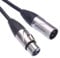 Switch Electronics DMX 3 Pin Male to Female XLR Lead Rugged PVC Cable Lighting 120R Digital Spec (2m)