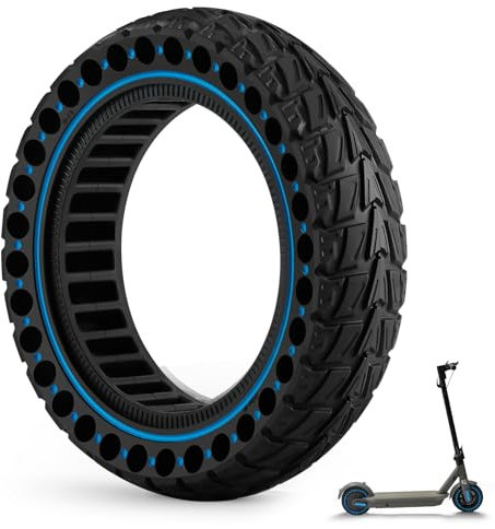 10x2,5 Zoll E Scooter Reifen - 60/70-6.5 Vollgummireifen, 10x2,5-6.5 Zoll Ersatzreifen passend für Ninebot Max G2 / G30 / G30D / G30E / G30E / G30LP / G30D II / G30 Max