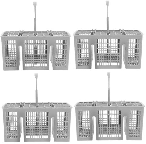ARTIBETTER 4 Piezas Cesto de cubiertos para lavavajillas cesta cubiertos lavavajillas a de os para soporte para os de rejilla para