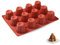 Parence.- Moule à Cannelés en Silicone - 12 Cavitées pour Grands Cannelés - Démoulage Facile, Polyvalent - 29x21,5cm, Claire