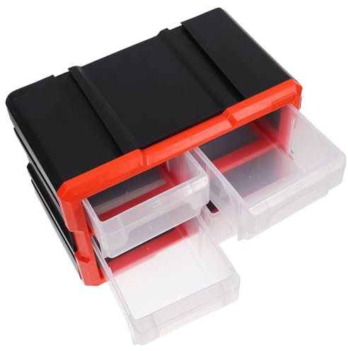 iplusmile Parts Organizer Box Compartments for Nuts Bolts and Small Hardware Electronic Chest for Efficient Organization