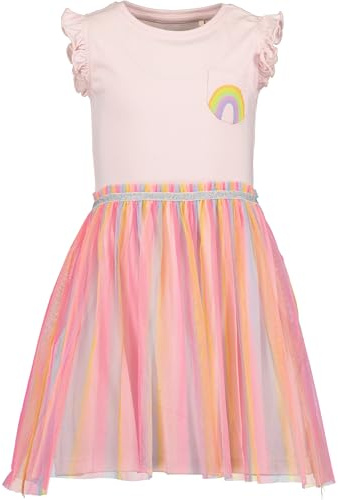 Blue Seven Mädchen Tüllkleid mit Regenbogen 98