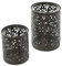 Metall-Windlicht Paisley, 2er Set