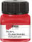 KREUL 79205 - Acryl Glanzfarbe, 20 ml Glas in rot, glänzend-glatte Acrylfarbe zum Anmalen und Basteln, auf Wasserbasis, speichelecht, schnelltrocknend und deckend