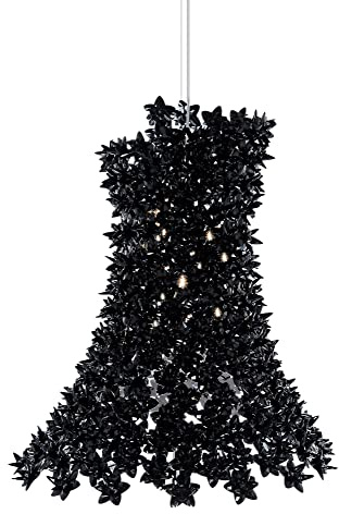 Kartell Bloom, Hängelampen, Schwarz, duftende Blumen