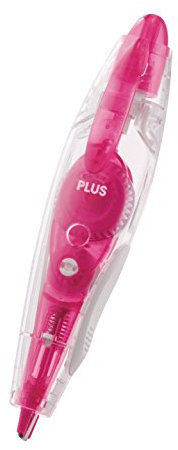 PLUS Japan, Korrekturroller PS in Pink, 1er Pack (1x 1 Roller)