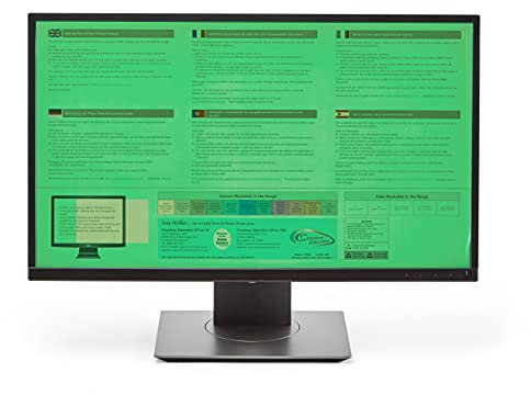 Crossbow Education: Monitor Overlay 21.5inch widecreen - Grass