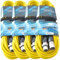 keepdrum Mikrofonkabel Gelb XLR Female/XLR Male 10m 4 Stück