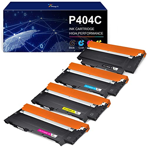 7Magic 7Magic kompatible Tonerkartuschen Ersatz für Samsung CLT-P404C CLT-404S CLT-K404S CLT-C404S CLT-M404S CLT-Y404S für Samsung Xpress SL C430W C430 C480W C480FW C480FN C432W C433W C482W C483W