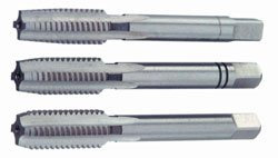 BSW ¼ Zoll x 20 Handgewindebohrersatz 3-teilig HSS-G Rechtsschneidend