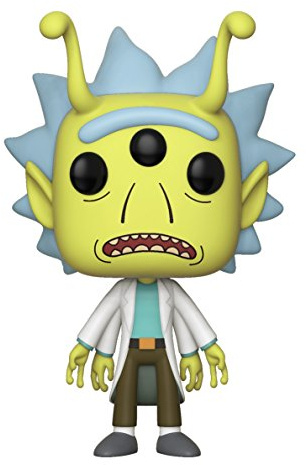 FunKo Pop! Animation # 338 Rick und Morty Alien Rick (2018 Frühlingskonvention Exklusiv)