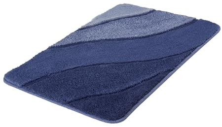 Kleine Wolke Badteppich Serenade, 80x140 cm, Iceblue