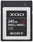 Sony 240GB (256GB pre format) 5x TOUGH XQD Flash Memory Card - High Speed G Series (Read 440MB/s and Write 400MB/s) - QDG250F