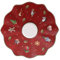 Villeroy & Boch Toy's Delight - Juego de 6 platillos para café (13 cm, porcelana), color rojo